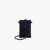 Black Cork Crossbody Pouch